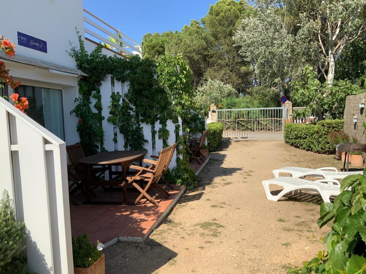 Studios Coll, Terrace & Pool Sant Marti d'Empuries Exterior foto